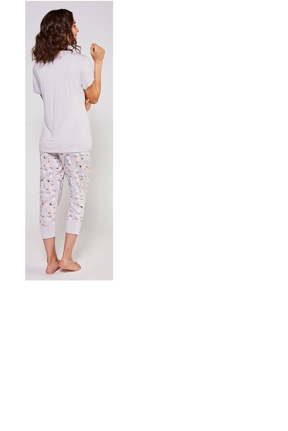 KAYSER - Pijama Mujer Capri Viscosa Gris Kayser 70834