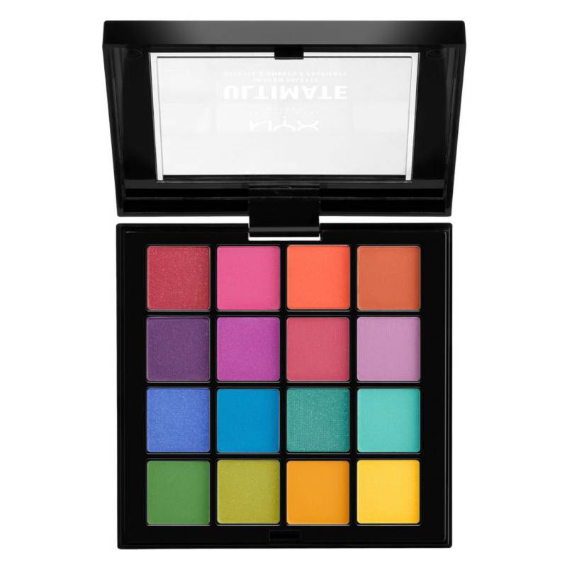 NYX PROFESSIONAL MAKEUP - Paleta Ultimate Shadow Palette - Brights