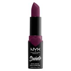 NYX PROFESSIONAL MAKEUP - Labial Suede Matte Lipstick Girl, Bye  Nyx Professional Makeup