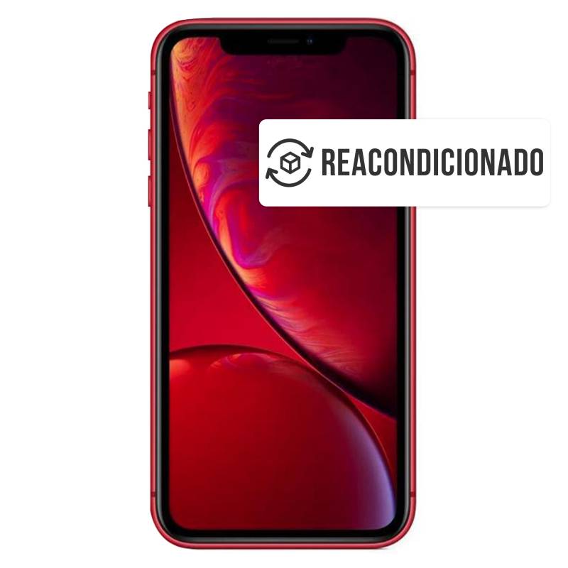 APPLE - Apple iPhone XR 64GB Rojo Reacondicionado