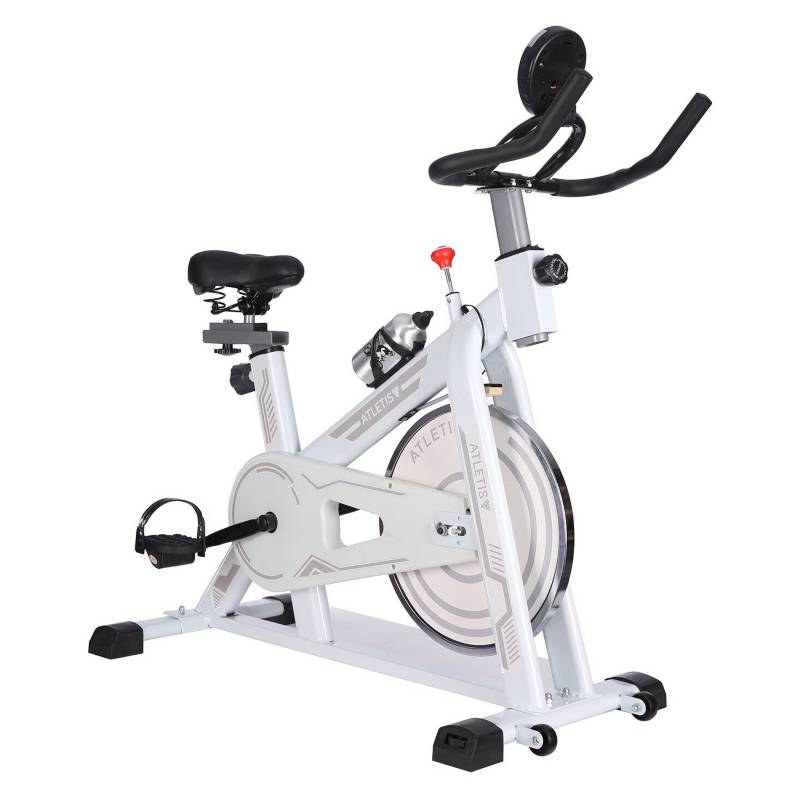 ATLETIS - Bicicleta Spinning Monitor LCD Volante inercia 6kg