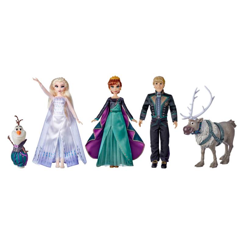 DISNEY - Disney Muñeca Frozen 2 Deluxe 5 Pack