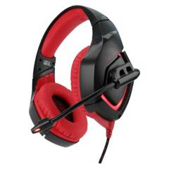 TYSHEN - Audífonos Gamer Gh05 Luces Led Con Micrófono Rojo