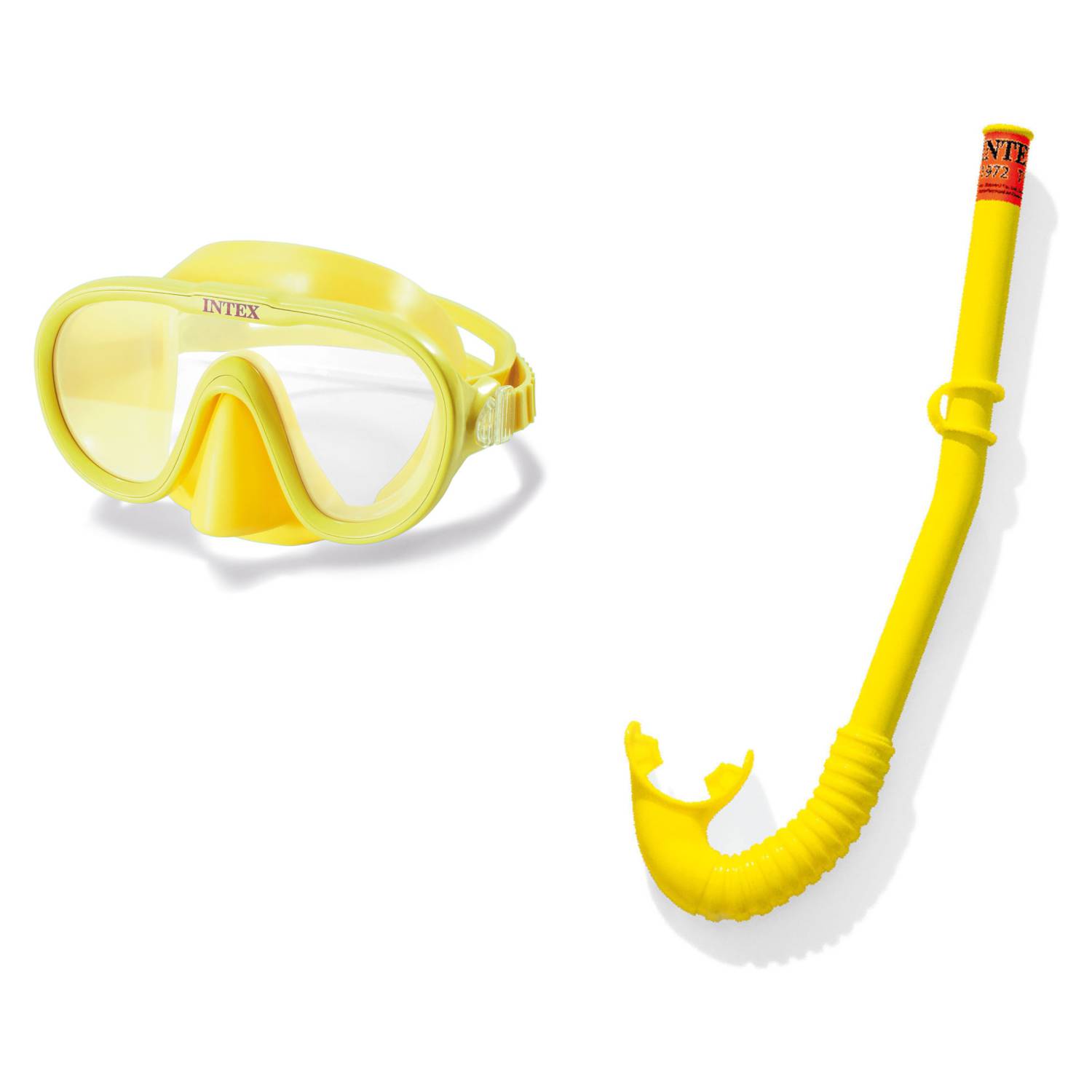 Mascara y snorkel 