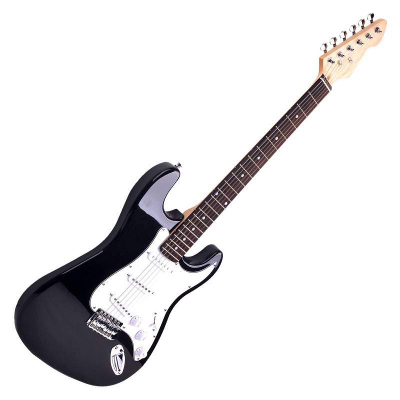 ASIAMERICA - Guitarra Eléctrica Modelo K-Eg1 Negro