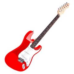 ASIAMERICA - Guitarra Eléctrica Modelo K-Eg1 Rojo