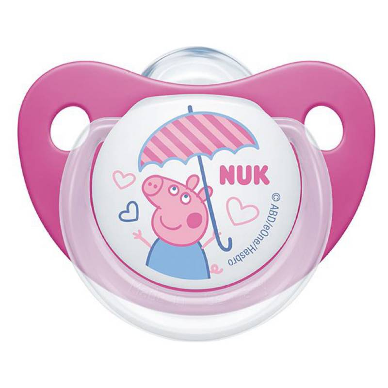 Nuk Chupetes Peppa Pig 6 - 18 Meses (Pack 2 Unidades) Rosado / Azul –  KIDSCLUB Tienda ONLINE