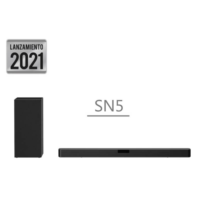 LG - Soundbar Lg Sn5 Dts Virtual:X