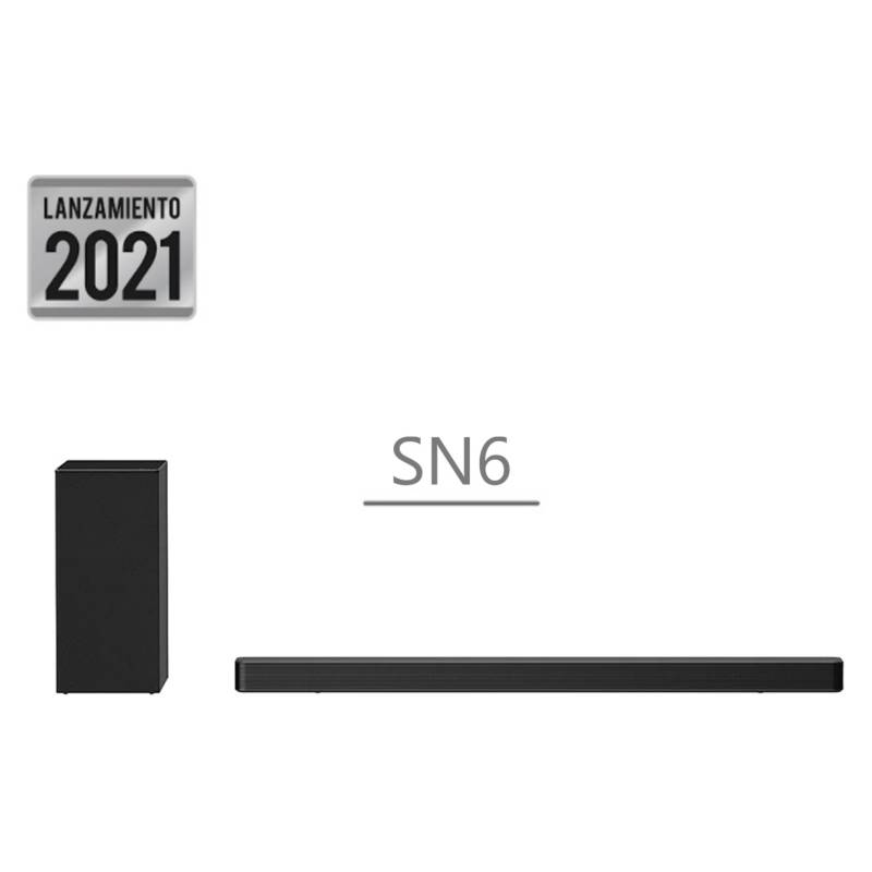 Lg - Soundbar Lg Sn6 Dts Virtual:X