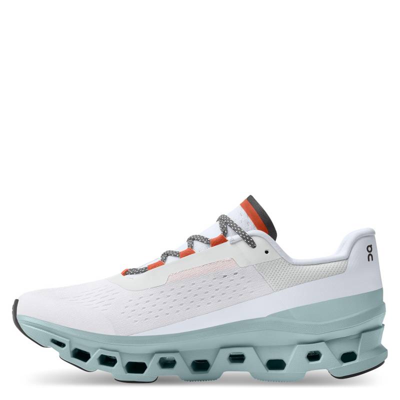 ON Cloudmonster Zapatilla Running Hombre Blanco On