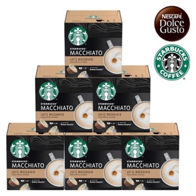 STARBUCKS Starbucks NESCAFÉ® Dolce Gusto® Latte Macchiato 12 Cápsulas  X3Cajas