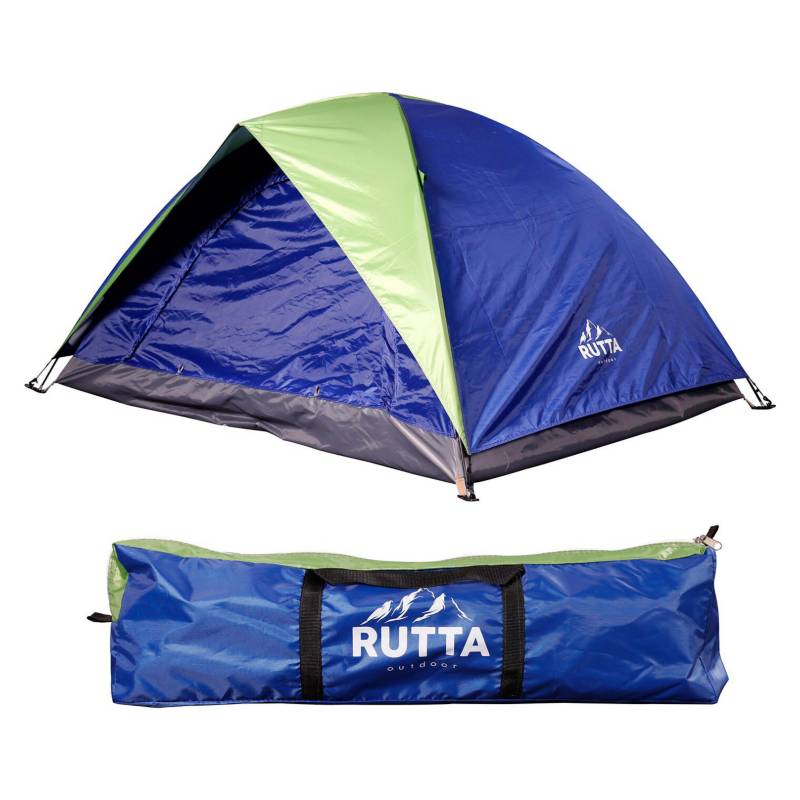  - Carpa De Camping Fun Para 2 Personas Azul