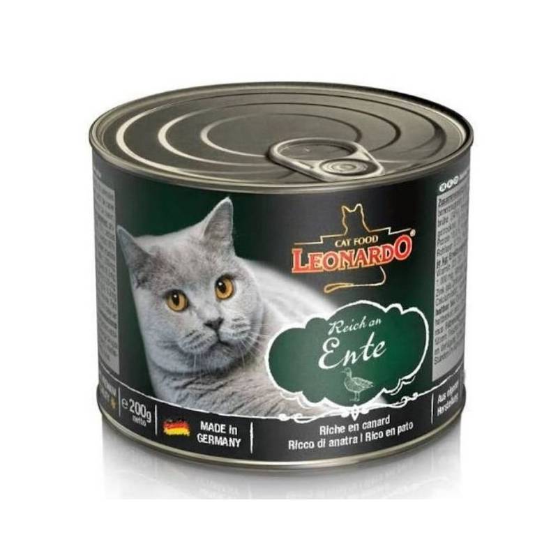 CAT FOOD LEONARDO - Leonardo Quality Selection Pato 200G