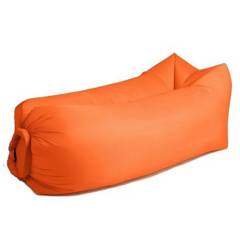 GENERICO - Sillon Sofa Inflable Tumbona Inflable Naranja