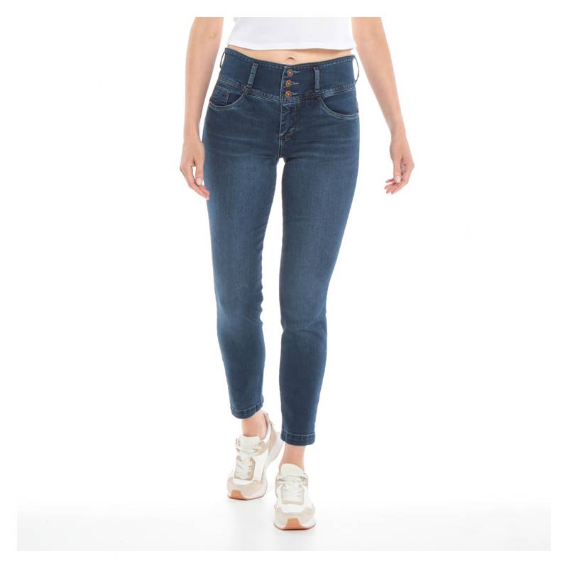 WADOS Wados Jeans Skinny Tiro Alto Mujer