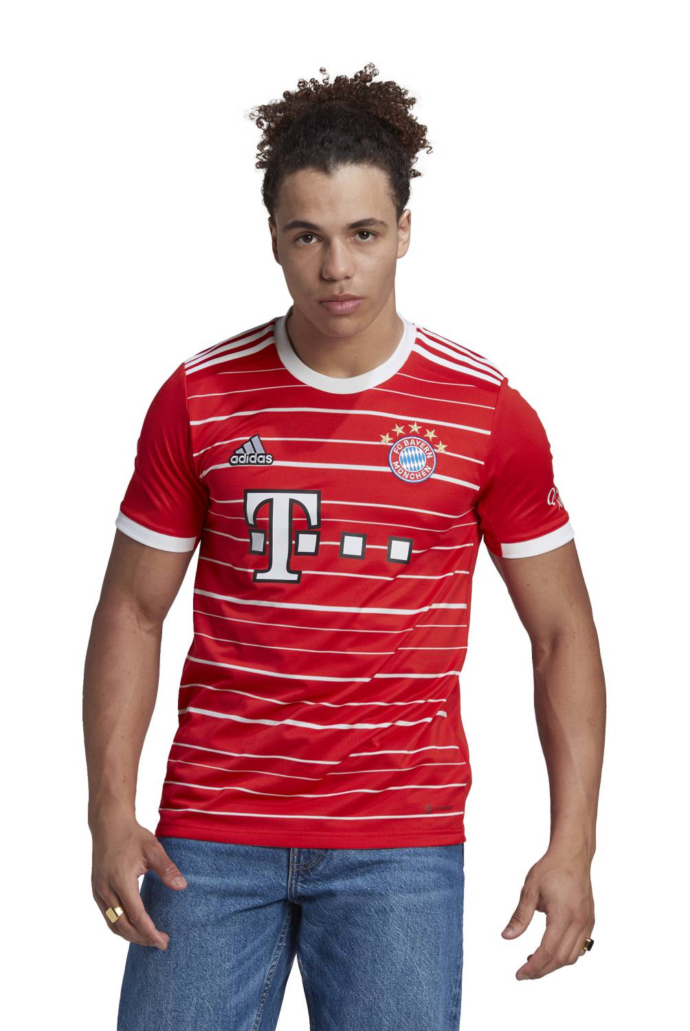 ADIDAS - Camiseta De Fútbol Bayern Munich Local Hombre Adidas