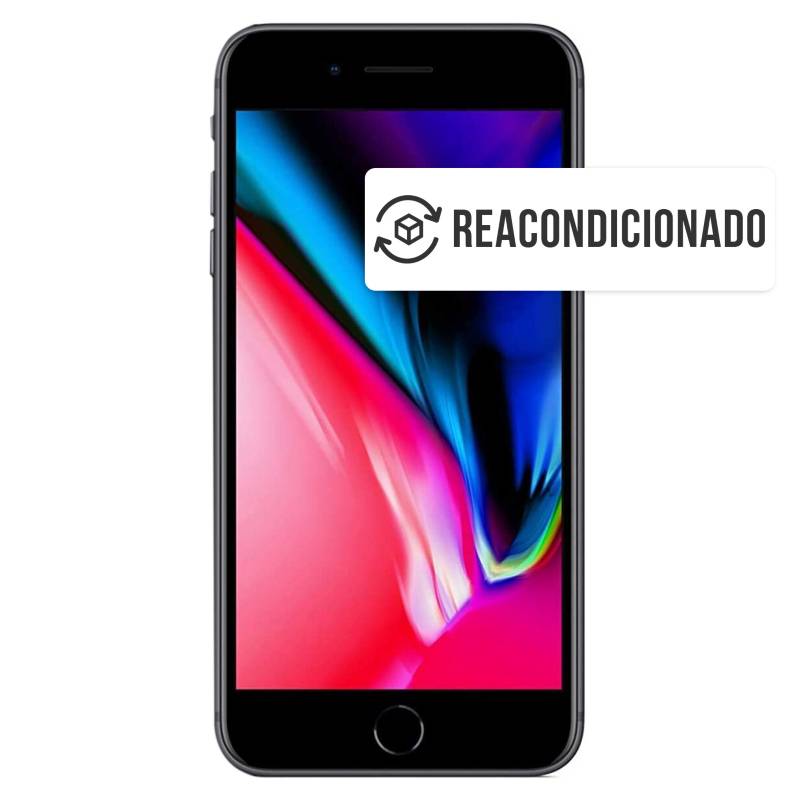 APPLE - Iphone 8 Plus 64 Gb Seminuevos Liberados Negro