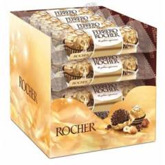 FERRERO ROCHER - Bombones Ferrero Rocher Caja 48 Bombones