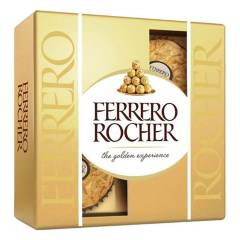 FERRERO ROCHER - Bombones Ferrero Rocher Display de 4 Bombones