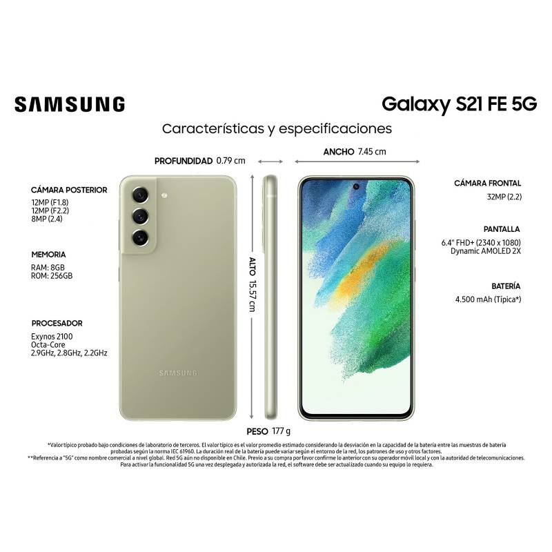Compra tu Galaxy S21 FE 5G