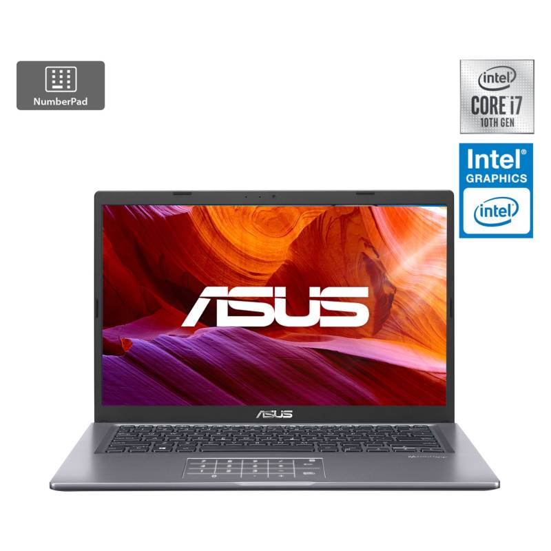 ASUS - Notebook Asus Laptop X415JA-EB1698W Intel Core i7 8GB RAM 512GB SSD 14" FHD