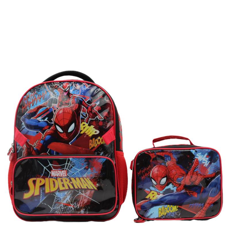 Mochila y Lonchera Spider-Man Roja