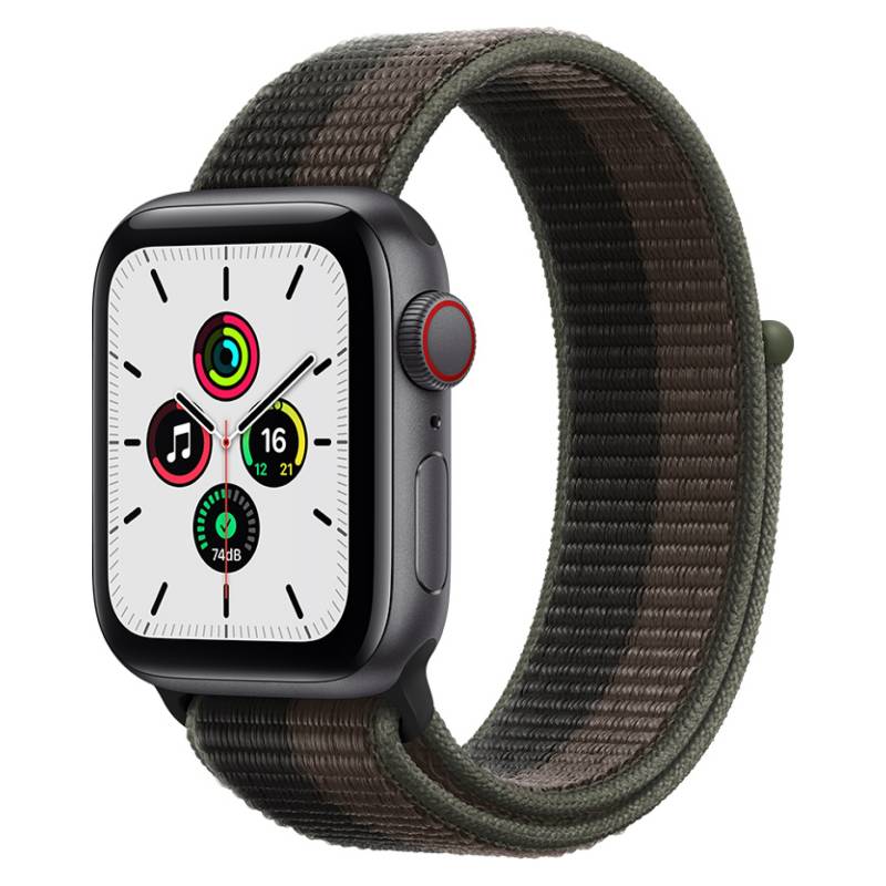 APPLE - Apple Watch SE (40mm, GPS + Cellular) - Caja Aluminio