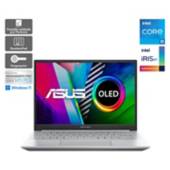 ASUS - Notebook Asus Vivobook Pro 14 OLED K3400PA-KM093W Intel Core i5 Intel Iris Xe 8GB RAM 512GB SSD 14" WQXGA+