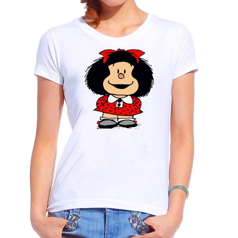 BLUEBERRY Polera Blueberry Mujer Mafalda Vestido Rojo 
