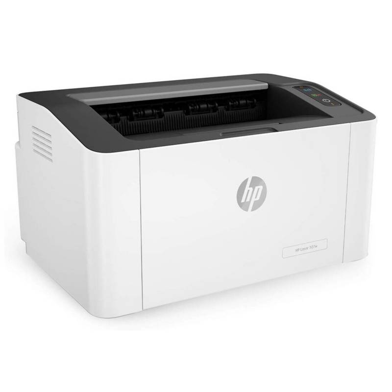 HP - Impresora Laser Blanco y Negro Hp 107W Wifi