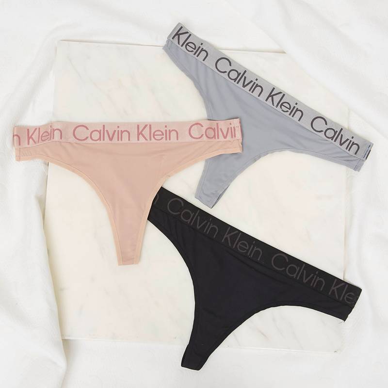 CALVIN KLEIN Pack de 3 Calzón Mujer