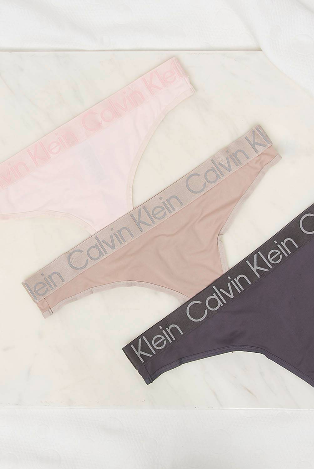 CALVIN KLEIN - Pack de 3 Calzón Mujer