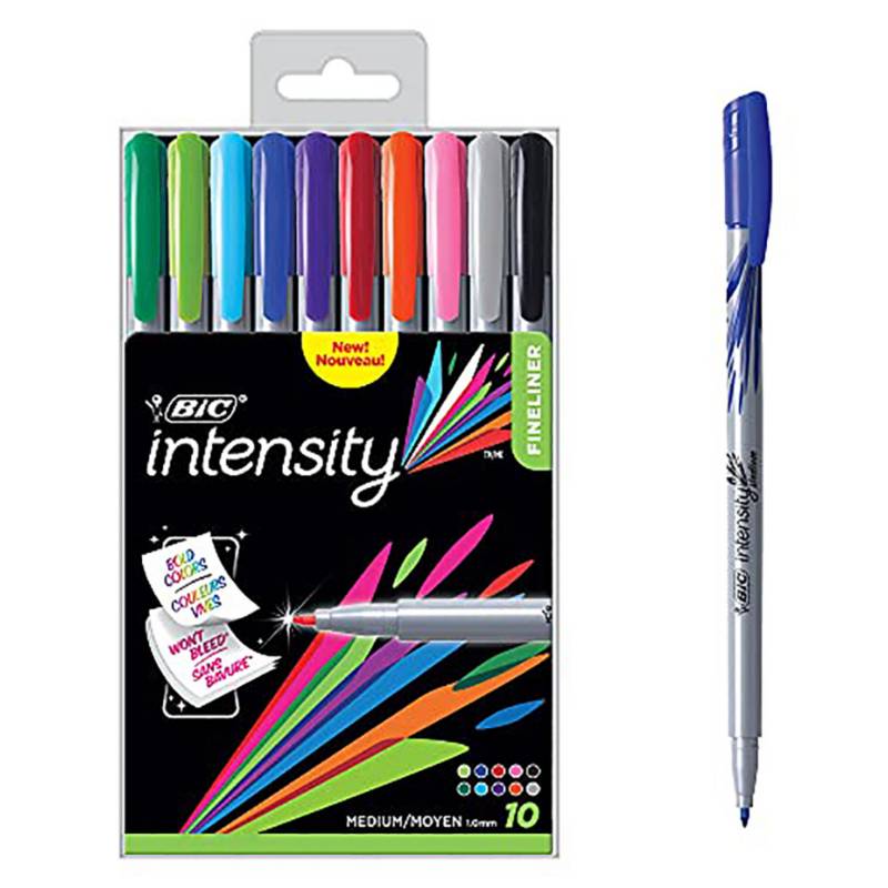 Bic Intensity Caja 24 Rotuladores de Colores Surtidos