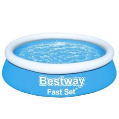 BESTWAY - Piscina Redonda Inflable Fast Set 183 Cm Bestway
