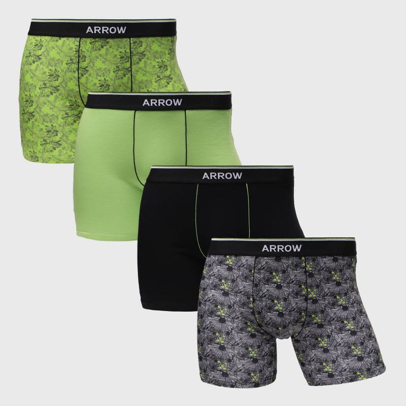 ARROW Arrow Pack De 4 Boxer Algod n Hombre Tienda Falabella