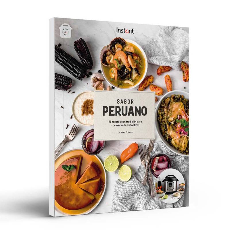 INSTANT POT Libro de Cocina Sabor Peruano 