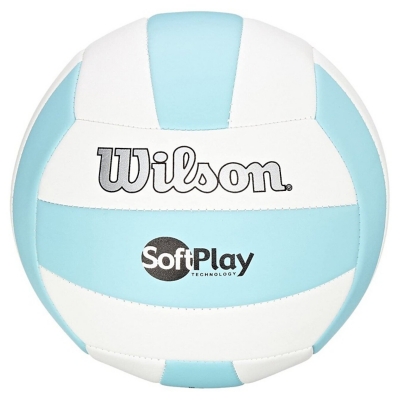 Pelota de Voley Wilson Soft Play - Azul 