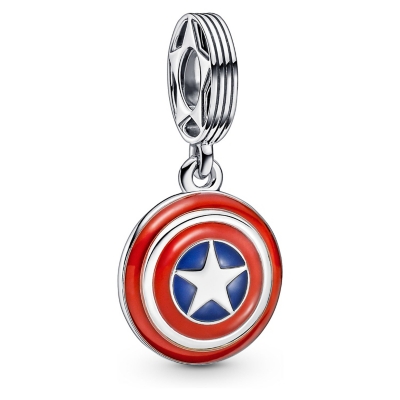 Pandora Charm Escudo Capitan America The Avengers Marvel