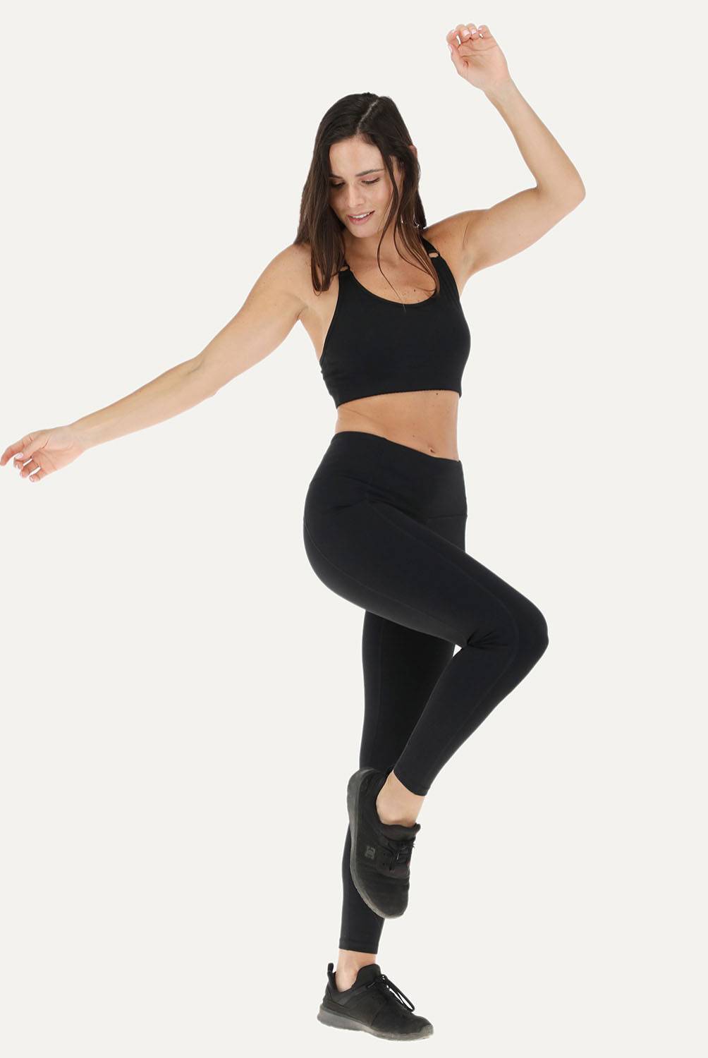 Pantalon Yoga Flores Calzas Leggings Tiro Alto Mujer Deportes