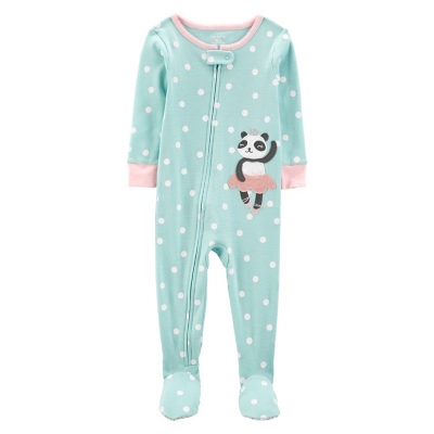 Carters Pijama Algodón Panda Bailarina Bebe Niña