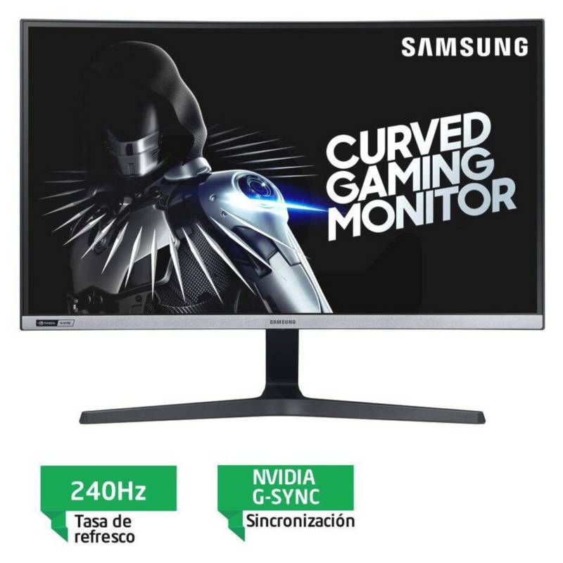 SAMSUNG Monitor Gamer Curvo 240Hz 27 Pulgadas Samsung