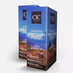 CIC - Pack 2 Almohadas Visco Sleep Cic