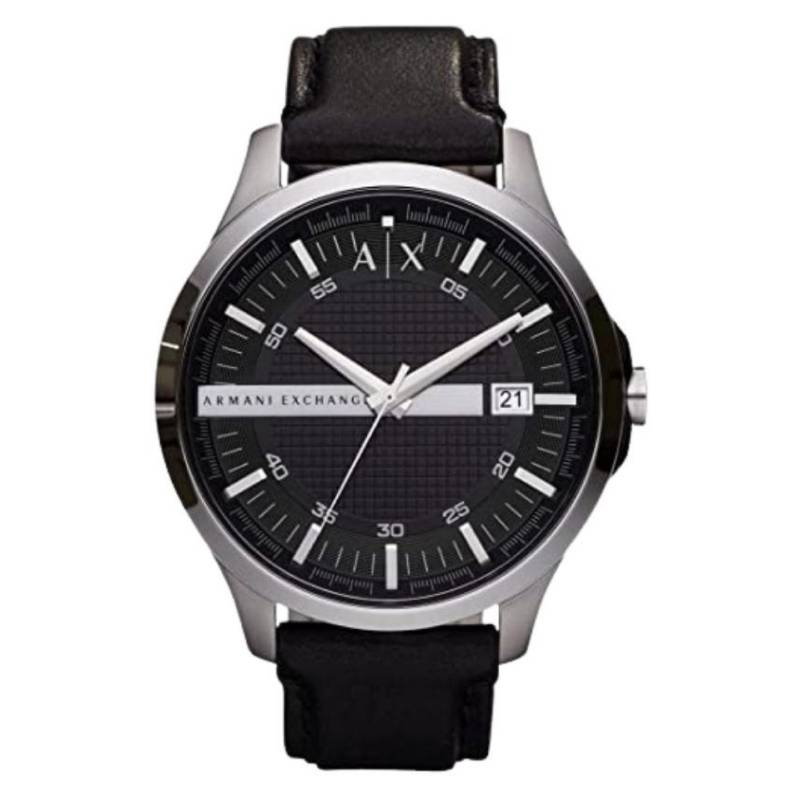 ARMANI - Armani Exchange Reloj Análogo Hombre con Correa de Cuero AX2101