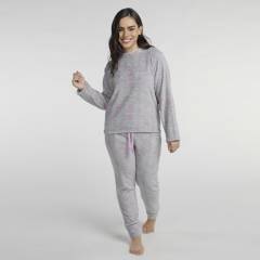 KAYSER - Pijama Mujer Coral Fleece Kayser 60.1378M-Gri