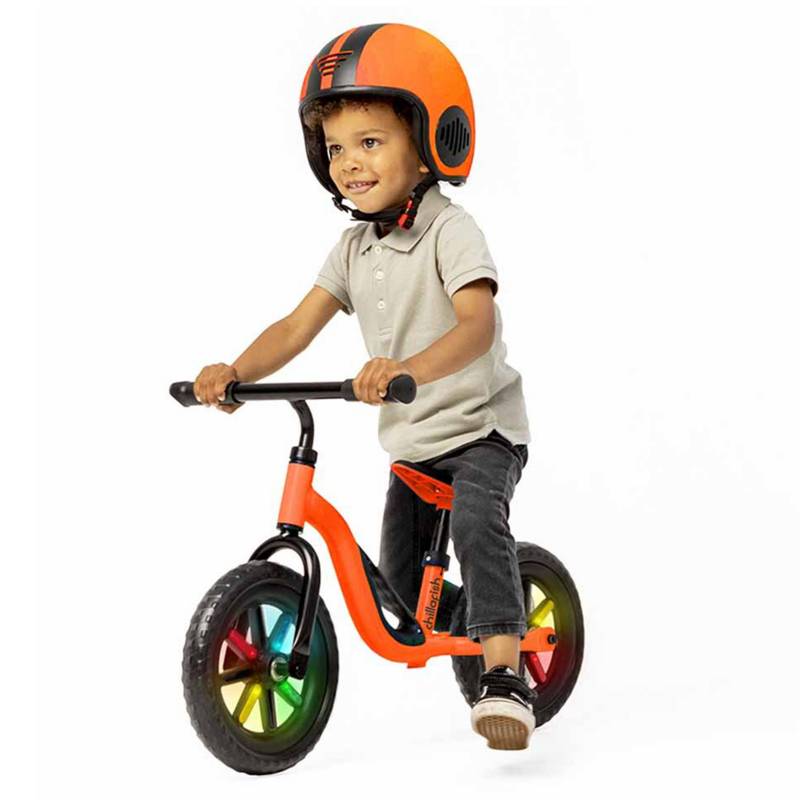 CHILLAFISH - Bicicleta de Aprendizaje Charlie Glow Orange