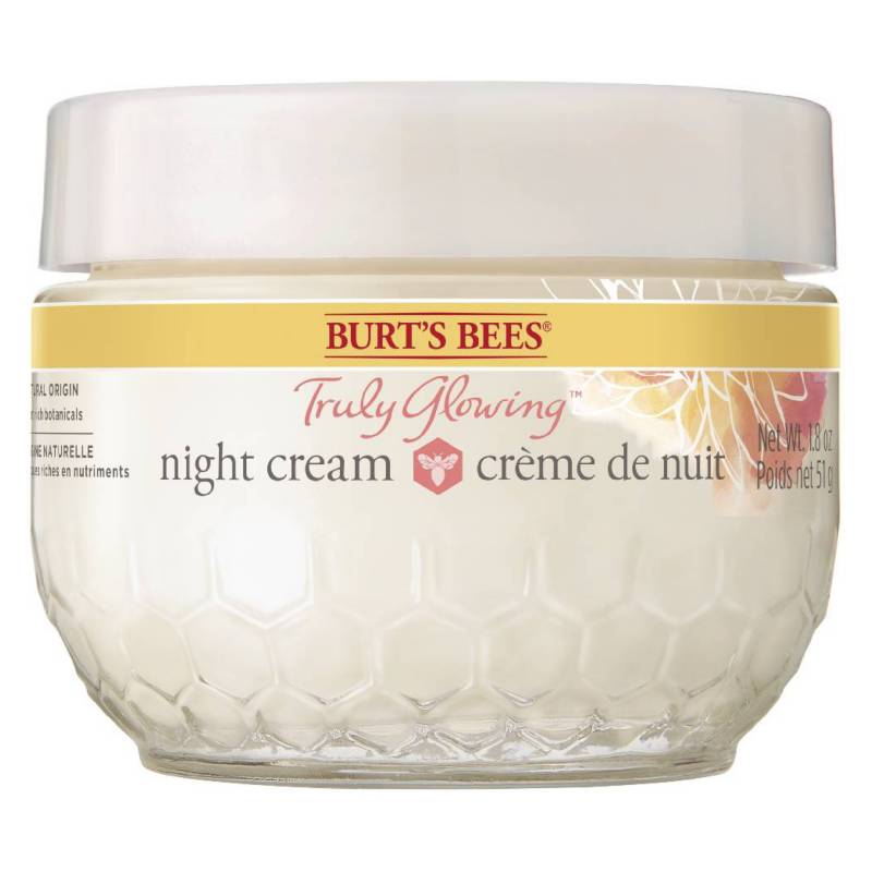 BURTS BEES - Crema de noche Truly Glowing Burt's Bees