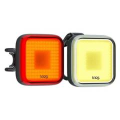 KNOG - Luz para Bicicleta  Blinder Square Twin Pack