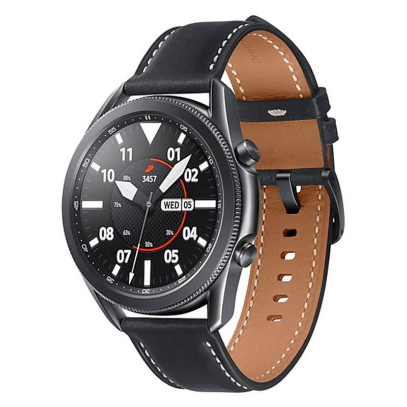 SAMSUNG - Samsung Galaxy Watch3 Sm-R840 45Mm Black Cuero