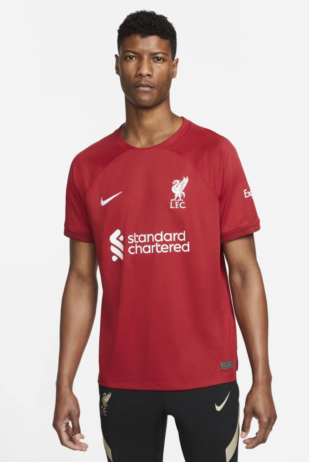 NIKE - Camiseta De Fútbol Liverpool Local Hombre Nike