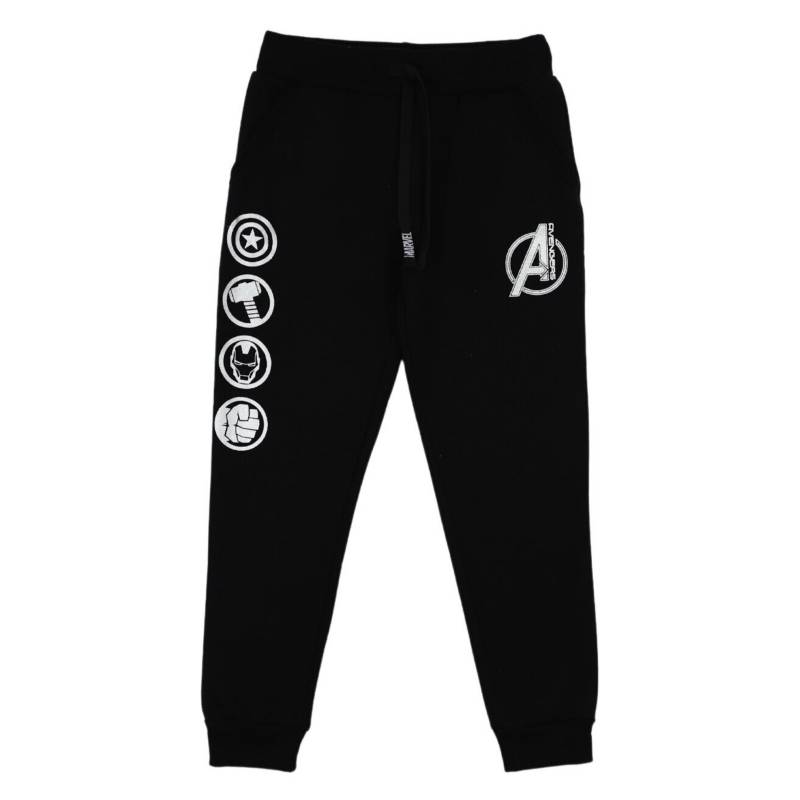 MARVEL Pantalón de Buzo Niño Avengers Negro Marvel 